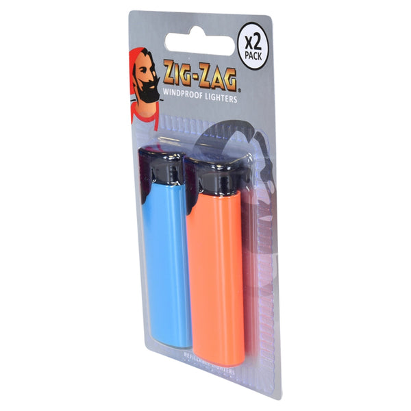 Zig Zag Electronic Lighters 2 Pack