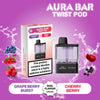 Aura Bar Twist 40k Puffs Pre-Filled Pods - Box of 5