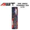18650 AWT 3.7V 3500MAH 35A RAINBOW BATTERY [PACK OF 2] - Vapeareawholesale