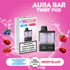 Aura Bar Twist 40k Puffs Pre-Filled Pods - Box of 5