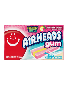 Airheads Sugar-Free Gum – Watermelon, Blue Raspberry & Raspberry Lemonade