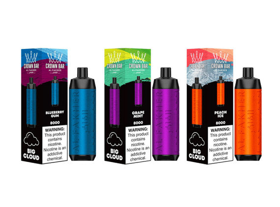 Al Fakher 12000 Hookah SoundwavesDisposable Vape Box of 10