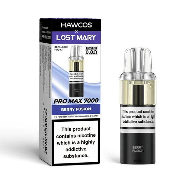 Hawcos x Lost Mary Pro Max 7000 Prefilled Pod + Refill Container