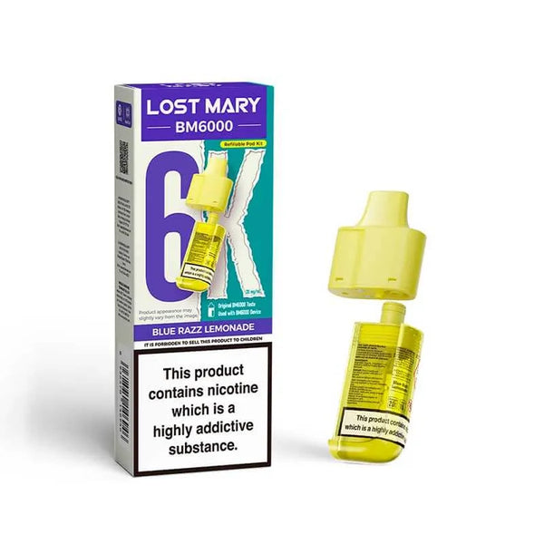 Lost Mary BM6000 Prefilled Vape Pods|Any 3 For £14.99