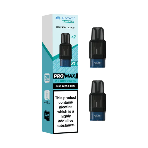 Hayati Pro Max S1 1000+ Prefilled Pods - Box 10