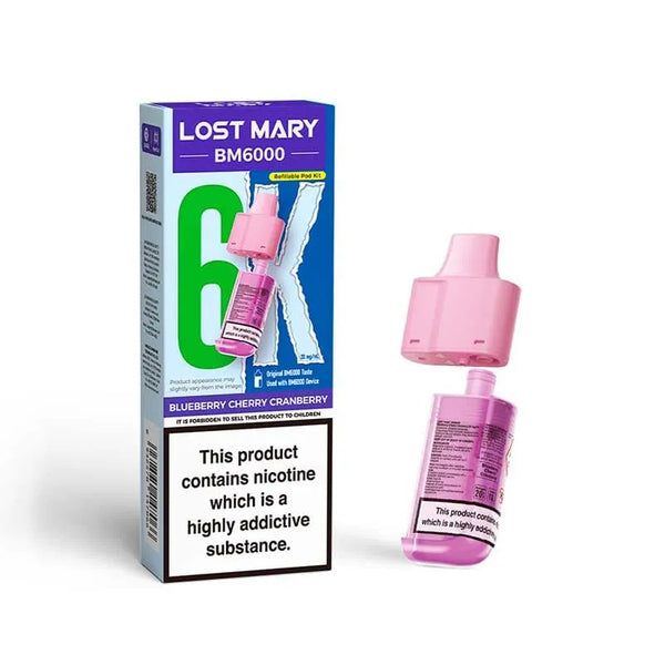 Lost Mary BM6000 Prefilled Vape Pods
