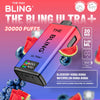 The Bling Ultra Plus 30k Puffs Prefilled Pod Vape - Box of 5