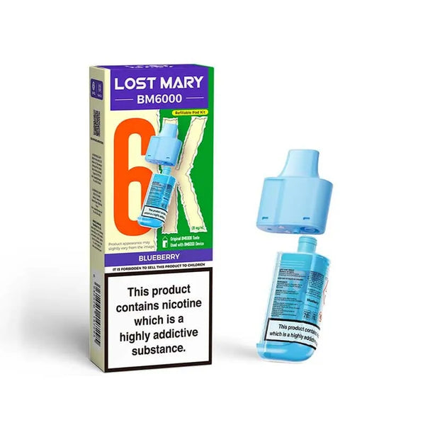 Lost Mary BM6000 Prefilled Vape Pods - Box of 5