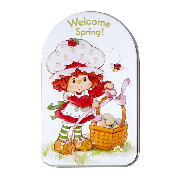 Boston America Strawberry Shortcake Strawberry Blossoms Tin