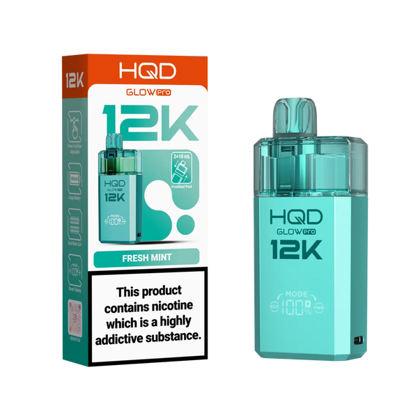 HQD Glow Pro 12k Prefiiled Kit - Box of 5