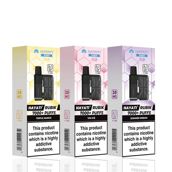 Hayati Rubik 7000 Prefilled Refill Pods