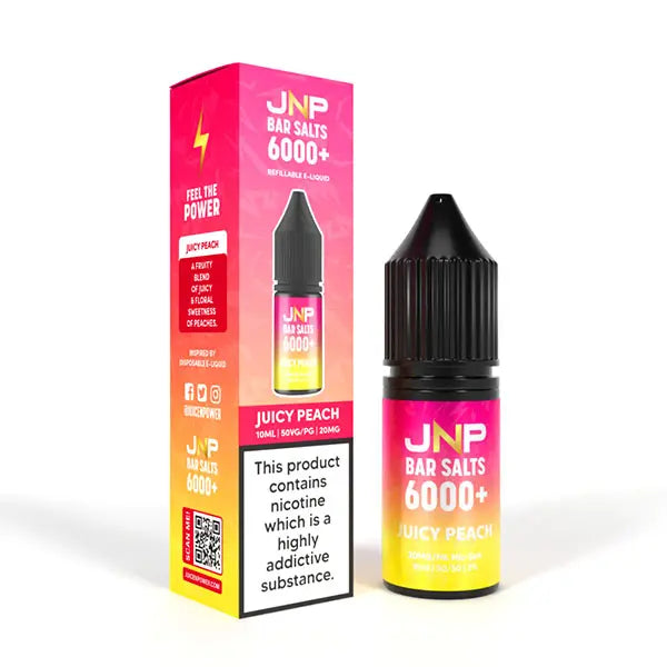 Juice N Power Bar Salts 6000+ Nic Salt UK | 10ml 10mg & 20mg Vape Juice