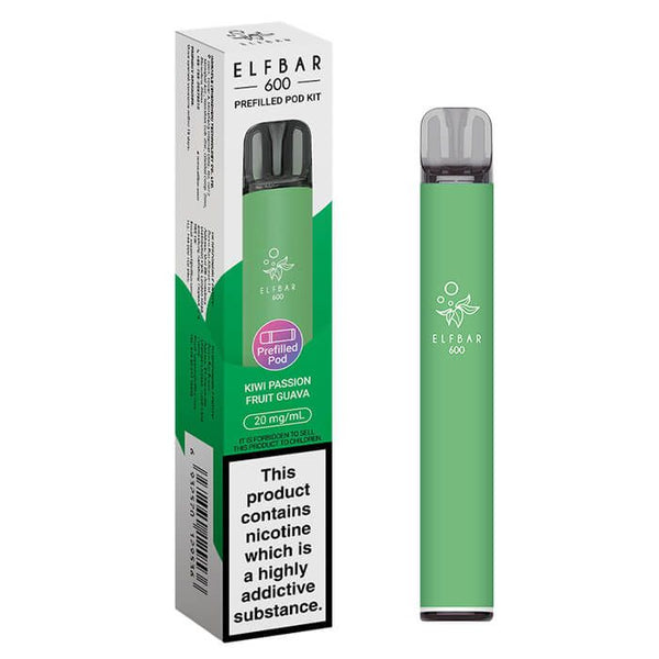Elfbar 600 Prefilled Pod Kit - Box of 10