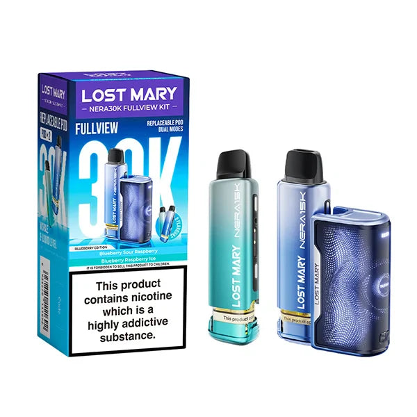 Lost Mary Nera 30K Fullview Prefilled Pod Kit - Box of 10