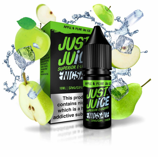 Pack of 5 Just Juice Ice 10ML Nic Salt