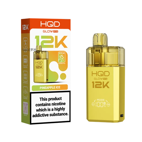 HQD Glow Pro 12k Prefiiled Kit - Box of 5