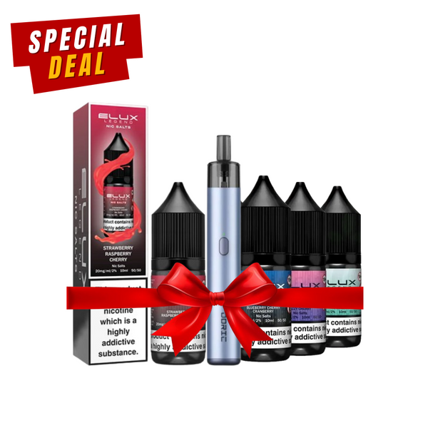 VOOPOO DORIC 20 VAPE KIT + 4 Elux Nic Salts