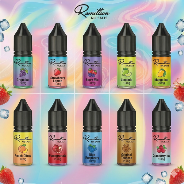 Ramillion Nic Salts 10mg  & 20mg