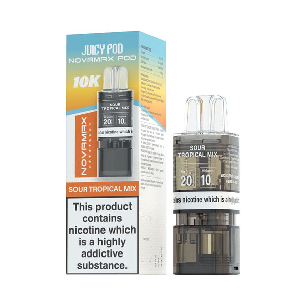 Juicy Pod NovaMax 10K Prefilled Pods - Box Of 5
