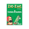 Zig Zag Green 8 Paper