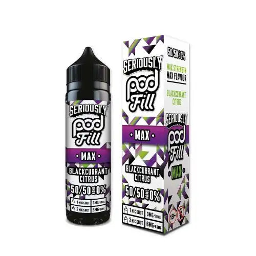 Seriously Pod Fill MAX Shortfill E-Liquids