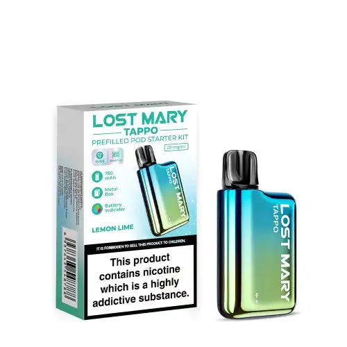 Lost Mary Tappo Prefilled Pod Vape Kit Box of 10