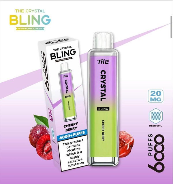 Crystal Bling 6000 Pro Max Disposable Vape Box of 10 - #Simbavapeswholesale#