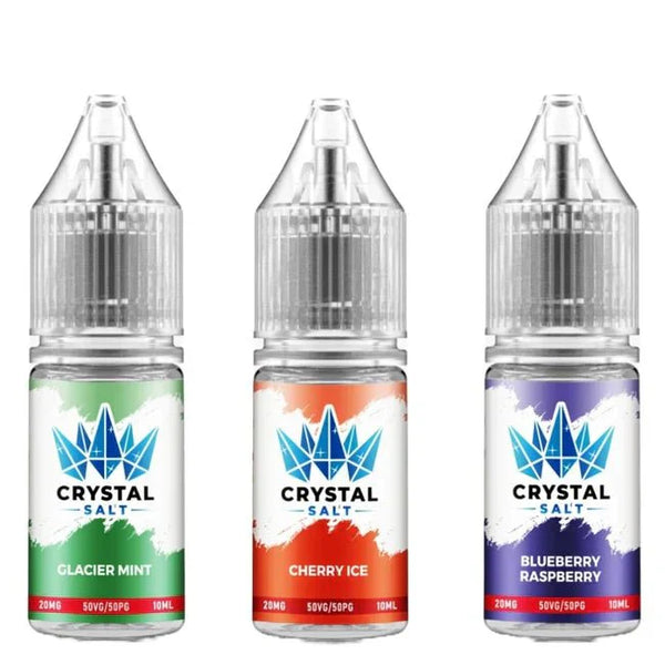 Crystal Salt 10ml Nic Salts - Box of 10 - 10mg -Vape Area UK