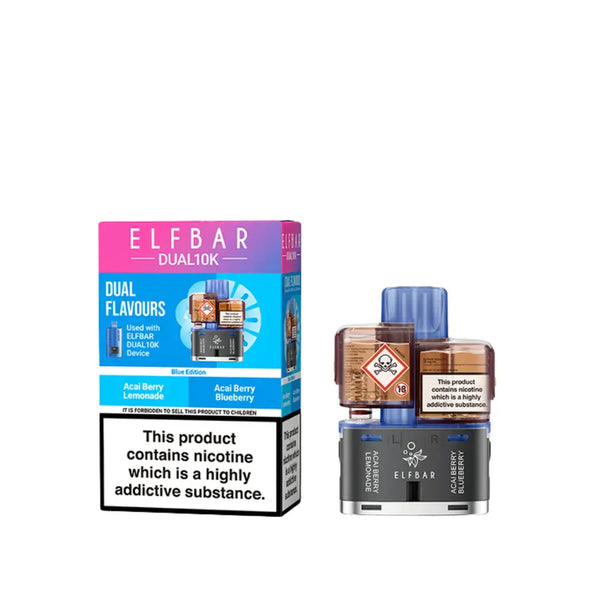 Elf Bar Dual 10K Refill Pods -Box of 5