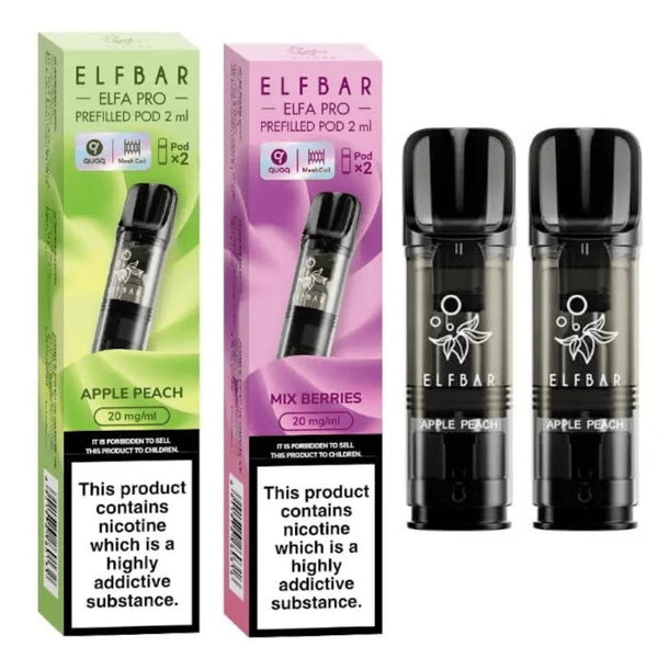 Elf Bar Elfa Pro Pods For Replacement - 2pack - Elfbull -Vape Area UK