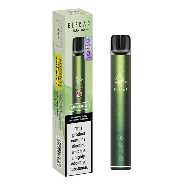 Elf Bar Elfa Pro Prefilled Pod Starter Kit - Aurora Green -Vape Area UK