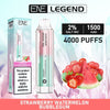 ENE Crystal Legend 4000 Disposable Puff Bar Device - 20mg - Strawberry Watermeon Bubblegum -Vape Area UK