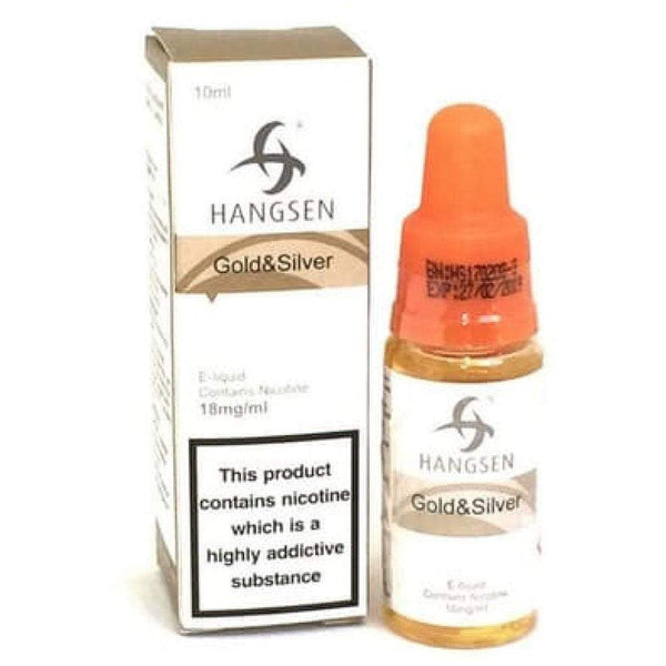 Hangsen - Gold & Silver - 10ml - Box of 10 - Vapeareawholesale