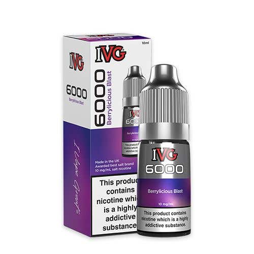 IVG 6000 Nic Salt 10ml Bottle