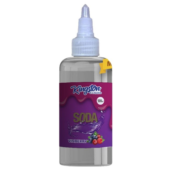 Kingston E-liquids Soda 500ml Shortfill - Vapeareawholesale