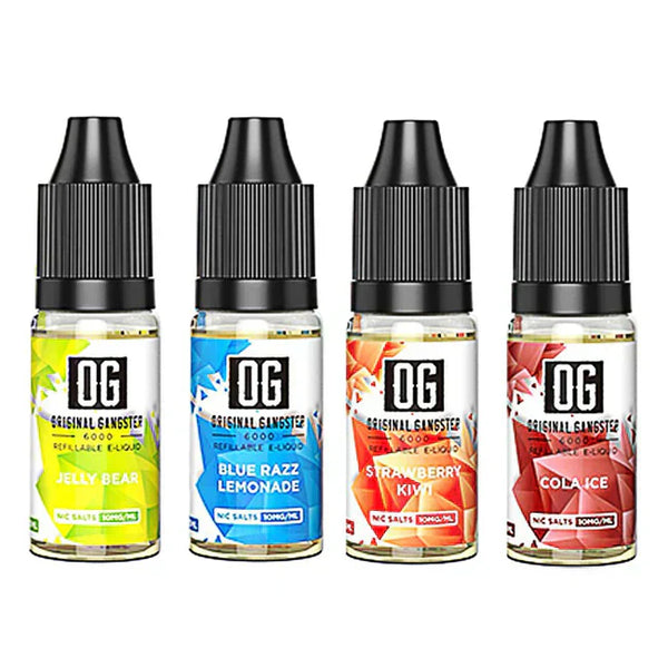 Orignal Gangster OG 6000 10ml Nic Salts E-liquid