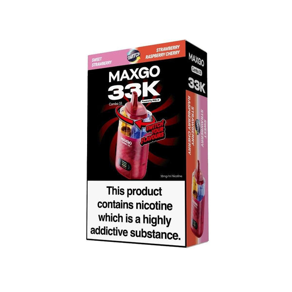 RELX MAXGO Combo 33000 Disposable Vape TPD Compliant - Pack Of 3