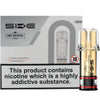 SKE Crystal Bar DISPOSABLE PODS Cherry Strawberry Raspberries (Box of 10) Ske Crytsal Plus Replacement Pods - Box of 10