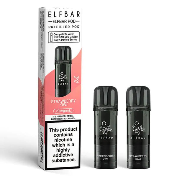 Elf Bar 600 Prefilled Pods (Pack of 2) - Box of 10