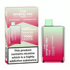 The Crystal Pro 7000 Disposable Vape Puff Pod Device - Box of 10 - Strawberry Raspberry Cherry Ice -Vape Area UK