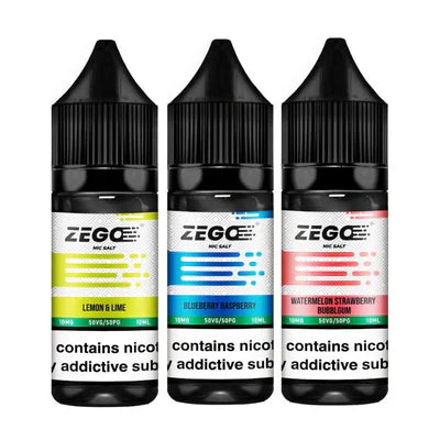 Zego Nic Salt 10ml E-Liquid pack of 10